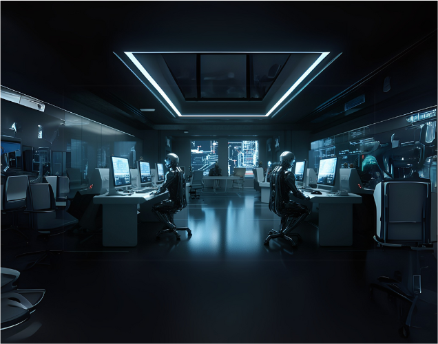 Futuristic AI Technology